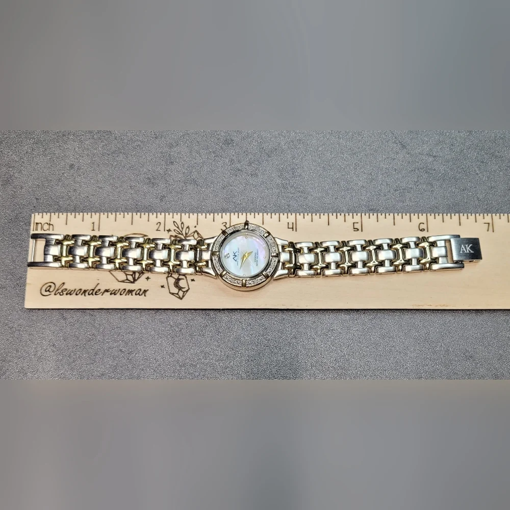 Anne Klein Sport Diamond 2 Tone Ladies Watch